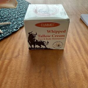 Grass Fed Whipped Tallow with Raw Wild Honey Face & Body Moisturizer exp 09/2027